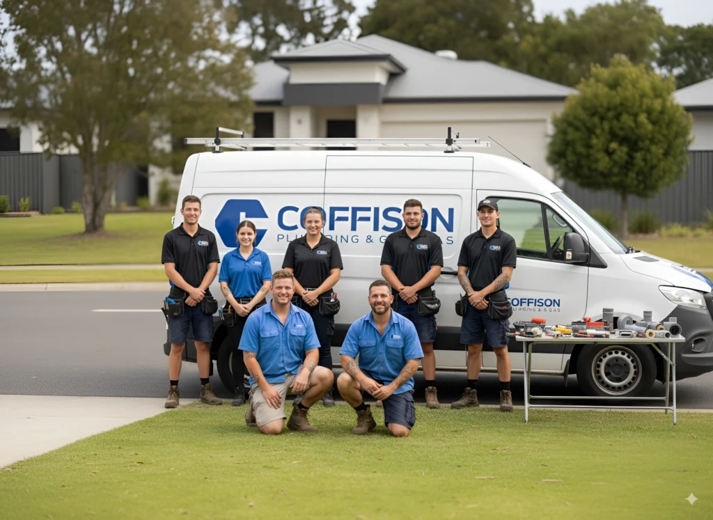 The Coffison Plumbing team