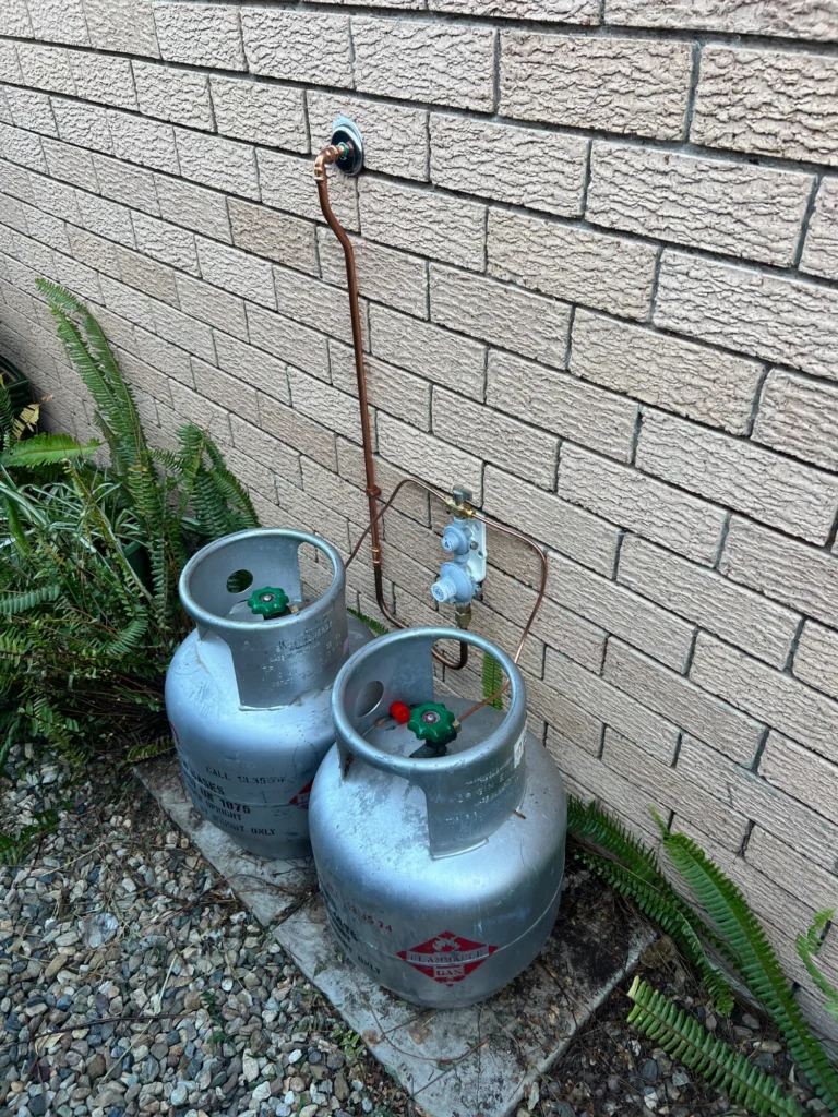 gas fitting work on domestic property by certified plumber