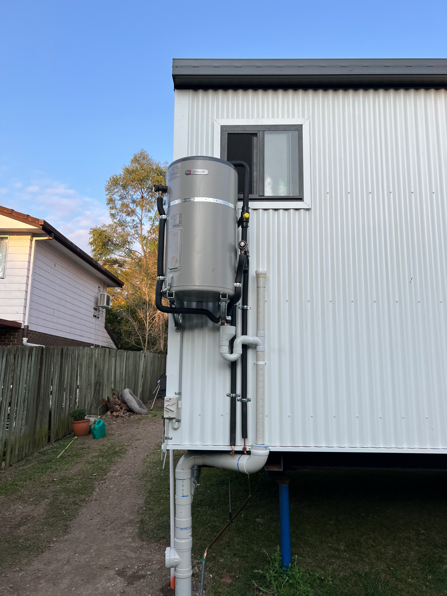 hot water system installation by trained plumber